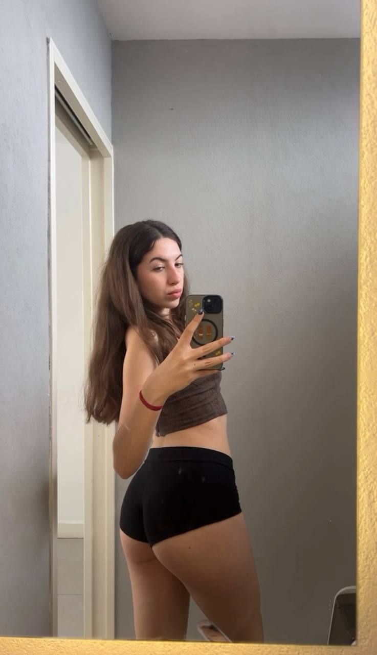 Amber in her underwear in Podgorica