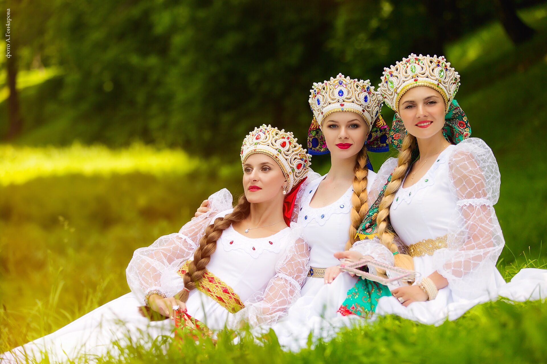 Slavic women in Podgorica