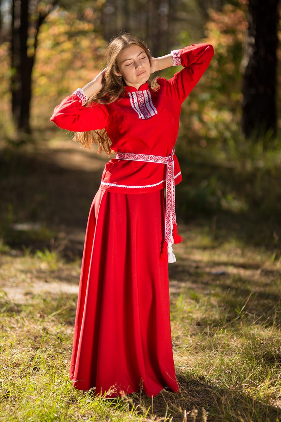 Underwear Women in Slavic costumes in Podgorica